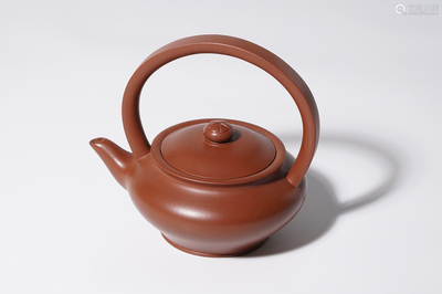 二十世纪 各式紫砂茶器八件一组